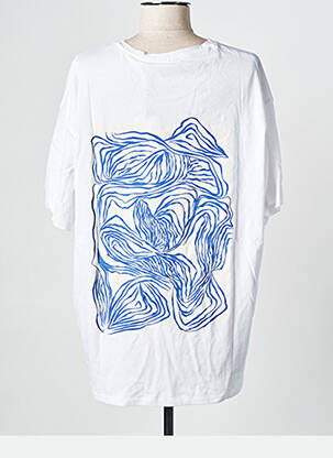 T-shirt blanc MSCH COPENHAGEN femme