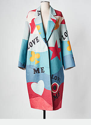 Manteau long multicolore SACK'S femme