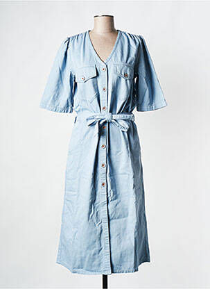 Robe longue gris BELLEROSE femme