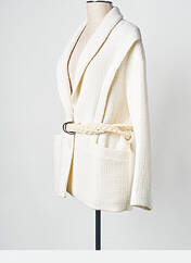 Manteau court blanc LA PETITE FRANCAISE pour femme seconde vue