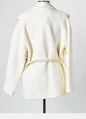 Manteau court blanc LA PETITE FRANCAISE pour femme seconde vue