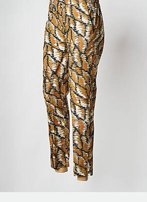 Pantalon droit marron DIEGA femme