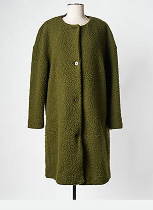 Manteau long vert MAX MARA pour femme