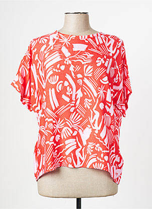 Top rouge ATTIC AND BARN pour femme