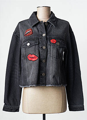 Veste en jean noir PINKO femme