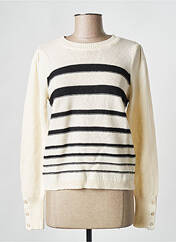 Pull beige VILA pour femme seconde vue
