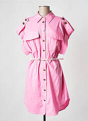 Robe courte rose IMPERIAL pour femme seconde vue