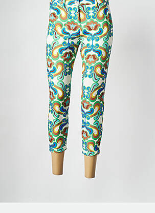 Pantalon 7/8 vert IMPERIAL femme