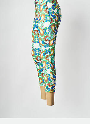 Pantalon 7/8 vert IMPERIAL femme