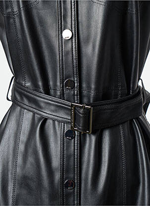 Robe courte noir KARL LAGERFELD femme