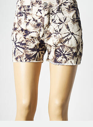 Short beige PLEASE femme