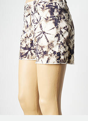 Short beige PLEASE femme
