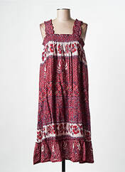 Robe mi-longue rouge M.A.B.E pour femme seconde vue