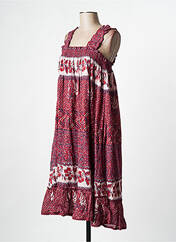 Robe mi-longue rouge M.A.B.E pour femme seconde vue