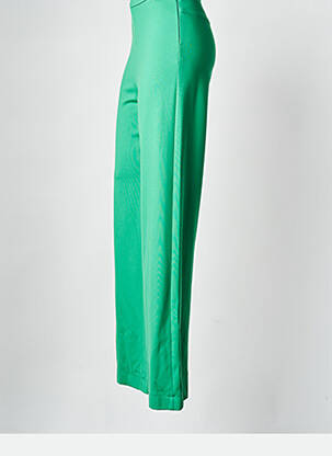 Pantalon droit vert IMPERIAL femme