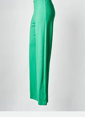 Pantalon droit vert IMPERIAL pour femme seconde vue