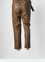 Pantalon droit marron SECOND FEMALE pour femme seconde vue