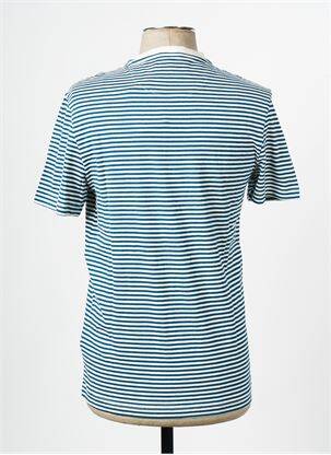 T-shirt bleu FARAH homme