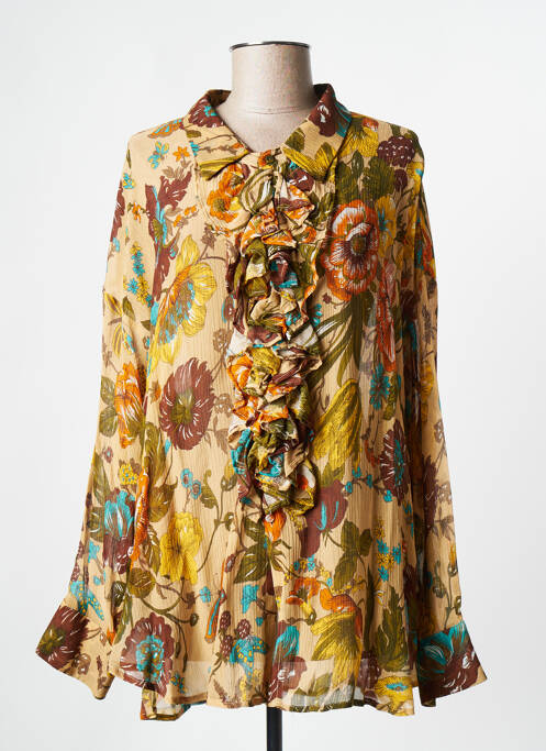 Blouse beige MOMONI pour femme