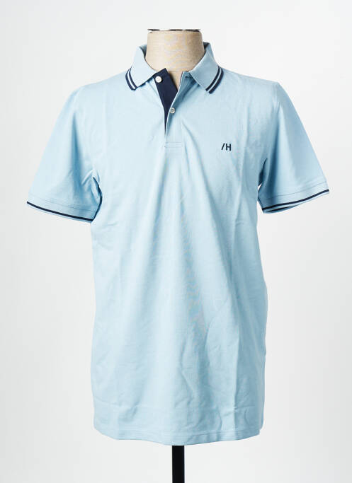 Polo bleu SELECTED pour homme