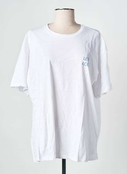 T-shirt blanc MOSS COPENHAGEN pour femme