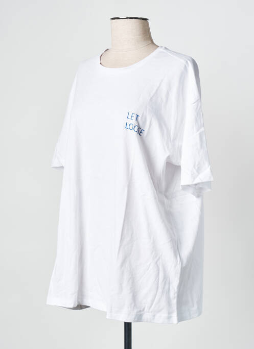T-shirt blanc MOSS COPENHAGEN pour femme