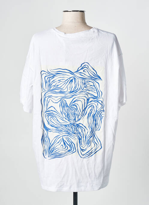 T-shirt blanc MOSS COPENHAGEN pour femme