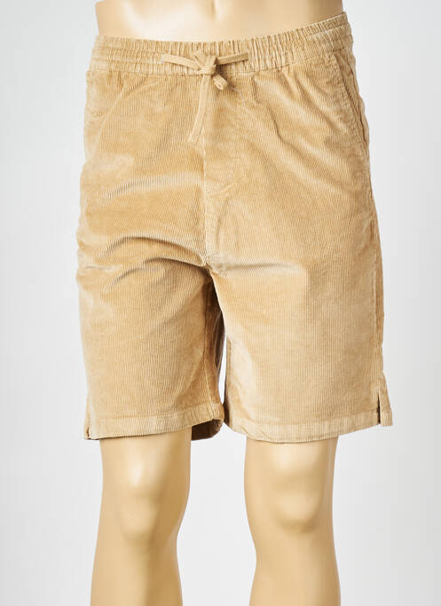 Short beige SELECTED pour homme