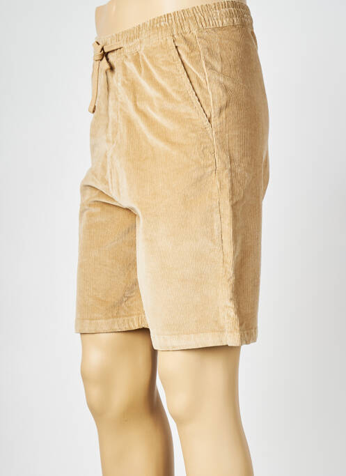 Short beige SELECTED pour homme