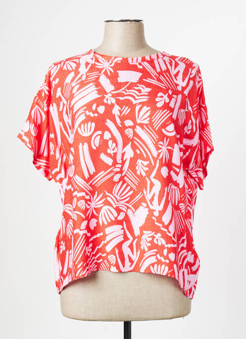 Top rouge ATTIC AND BARN pour femme