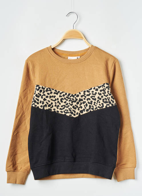 Sweat-shirt marron ONLY pour fille