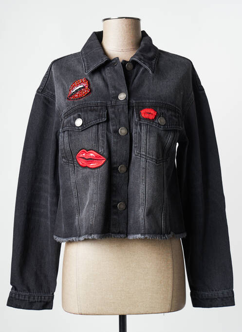 Veste en jean noir PINKO pour femme