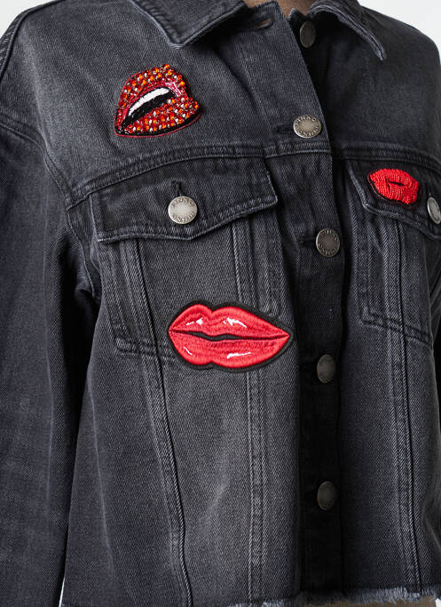 Veste en jean noir PINKO pour femme