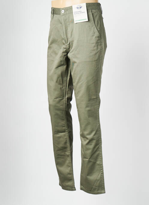 Pantalon chino vert DOCKERS pour homme