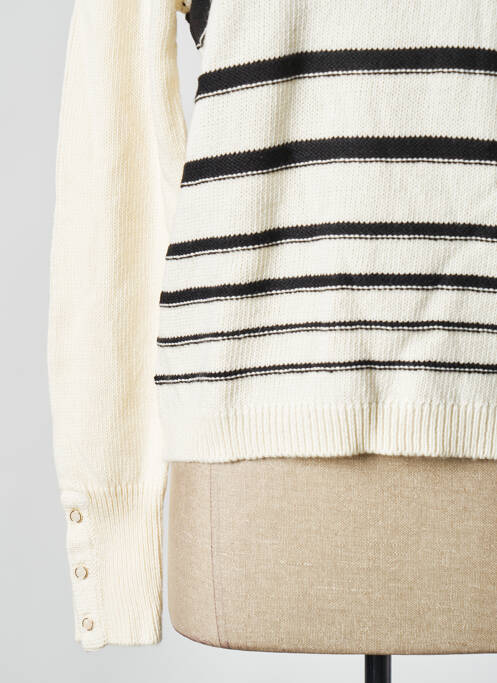 Pull beige VILA pour femme