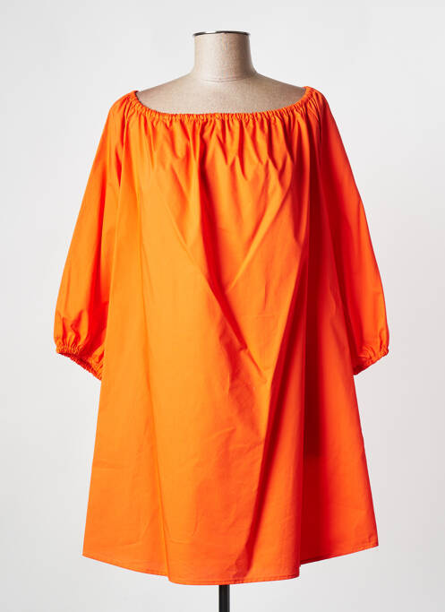 Robe courte orange PLEASE pour femme