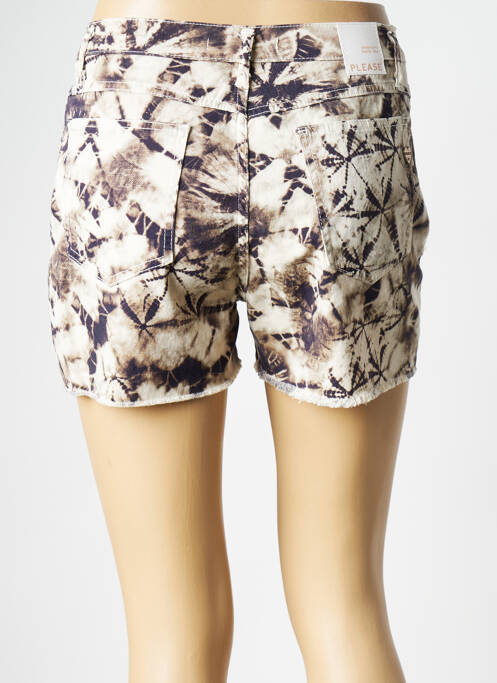 Short beige PLEASE pour femme