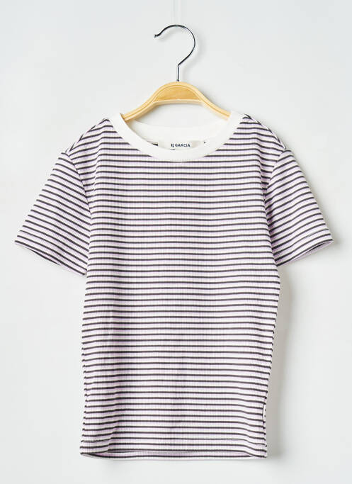 T-shirt blanc GARCIA pour fille