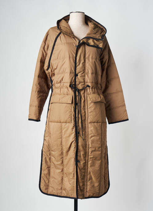 Doudoune marron SECOND FEMALE pour femme