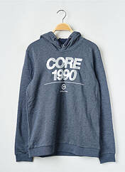 Sweat-shirt à capuche bleu JACK & JONES pour garçon seconde vue