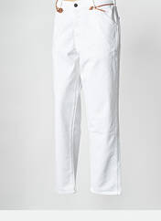 Pantalon droit blanc HOMECORE pour homme seconde vue