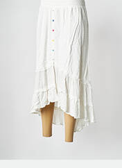 Jupe longue blanc WILD pour femme seconde vue