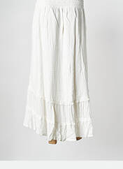 Jupe longue blanc WILD pour femme seconde vue