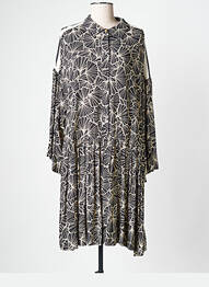 Robe courte marron TWINSET femme