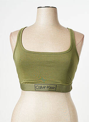 Soutien-gorge kaki CALVIN KLEIN femme