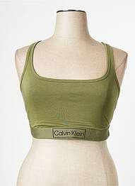 Soutien-gorge kaki CALVIN KLEIN femme