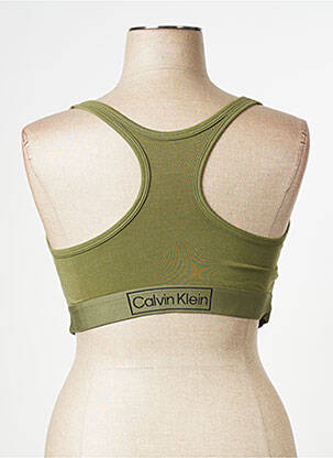 Soutien-gorge kaki CALVIN KLEIN femme