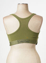 Soutien-gorge kaki CALVIN KLEIN pour femme seconde vue