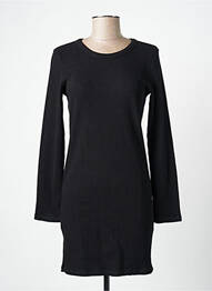 Robe mi-longue noir ROSAE femme