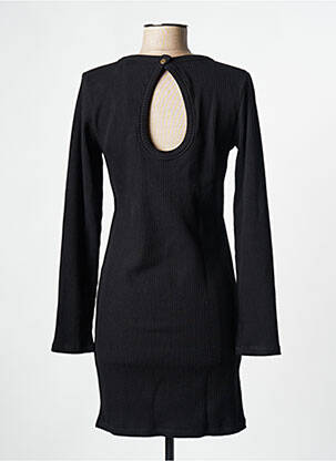 Robe mi-longue noir ROSAE femme